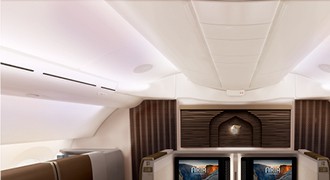 Experience Dreamliner 787 Oman Air  with dymanic lighting