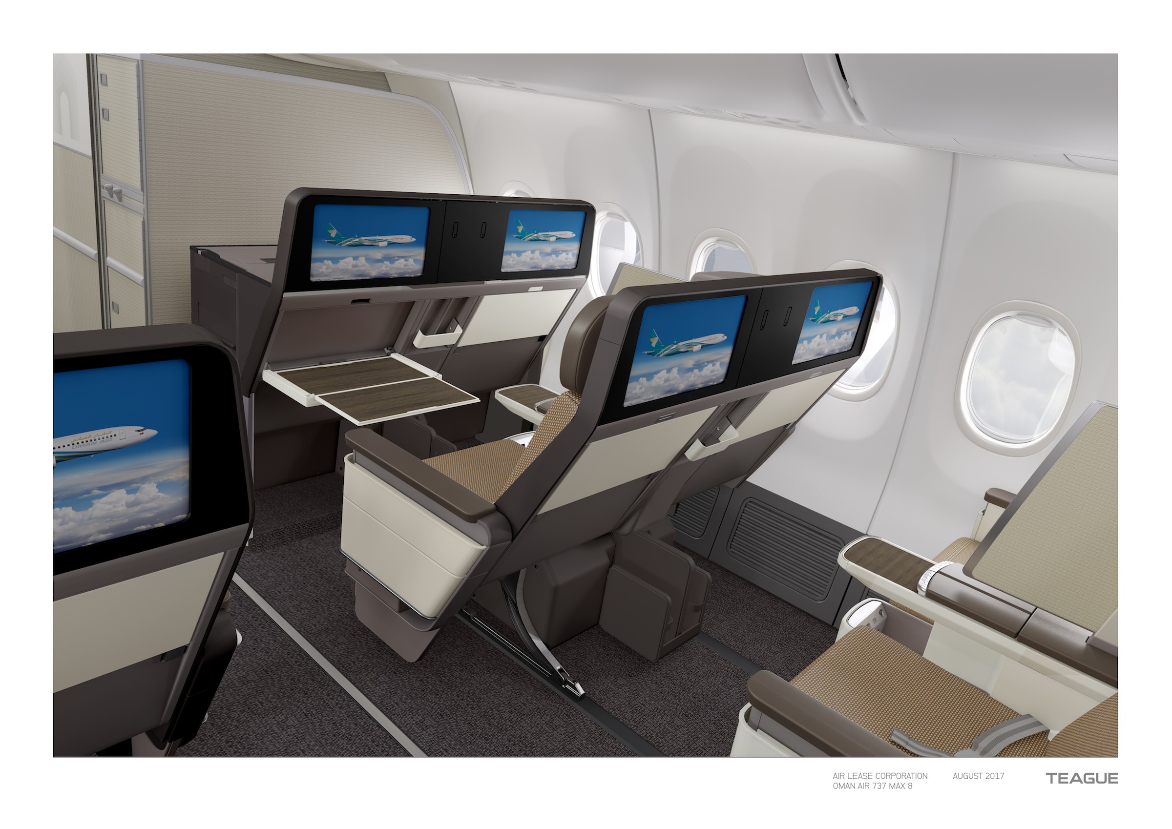 Oman Air Dreamliner 787-800 Business Class