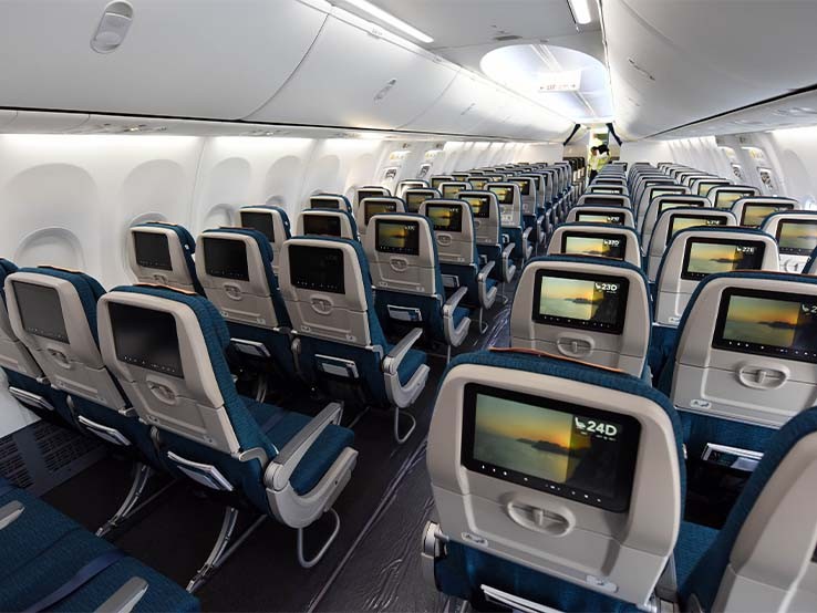 Oman Air Airbus A330-300 Economy Class